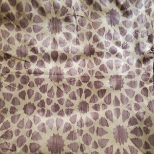 Oeko-Tex purple print shower curtain